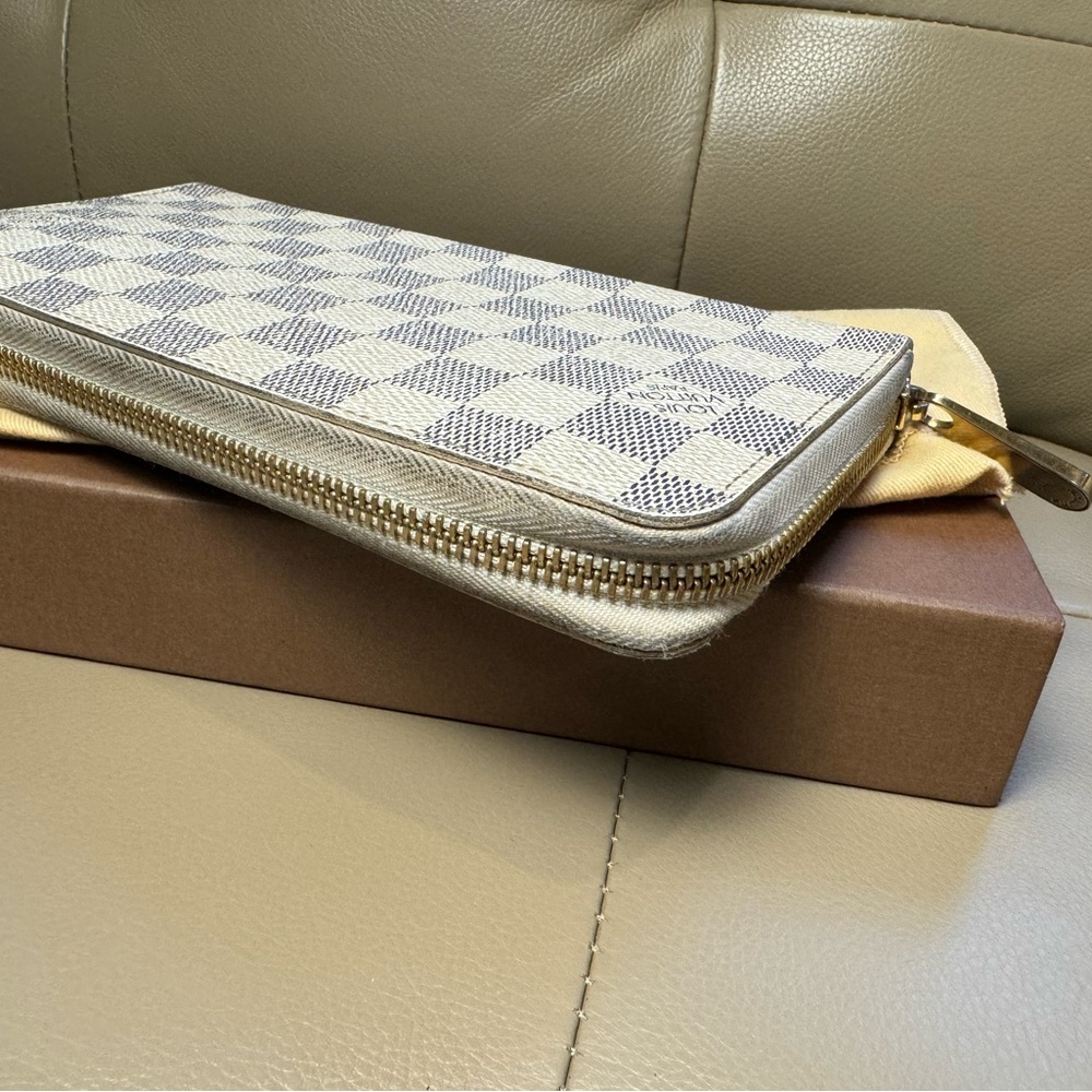 Louis Vuitton Zippy Organizer Damier Azur canvas - Picture 15 of 15